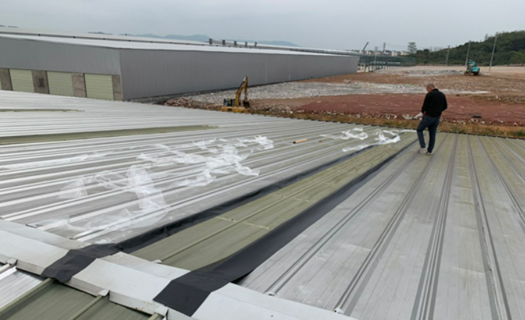 海淀厂房屋面防水维修案例